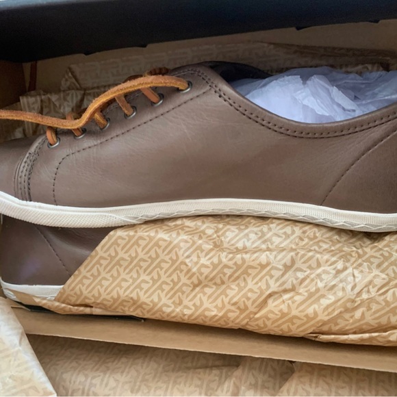 Frye Shoes New Buckle 10M Grey/ Tan - Picture 2 of 3